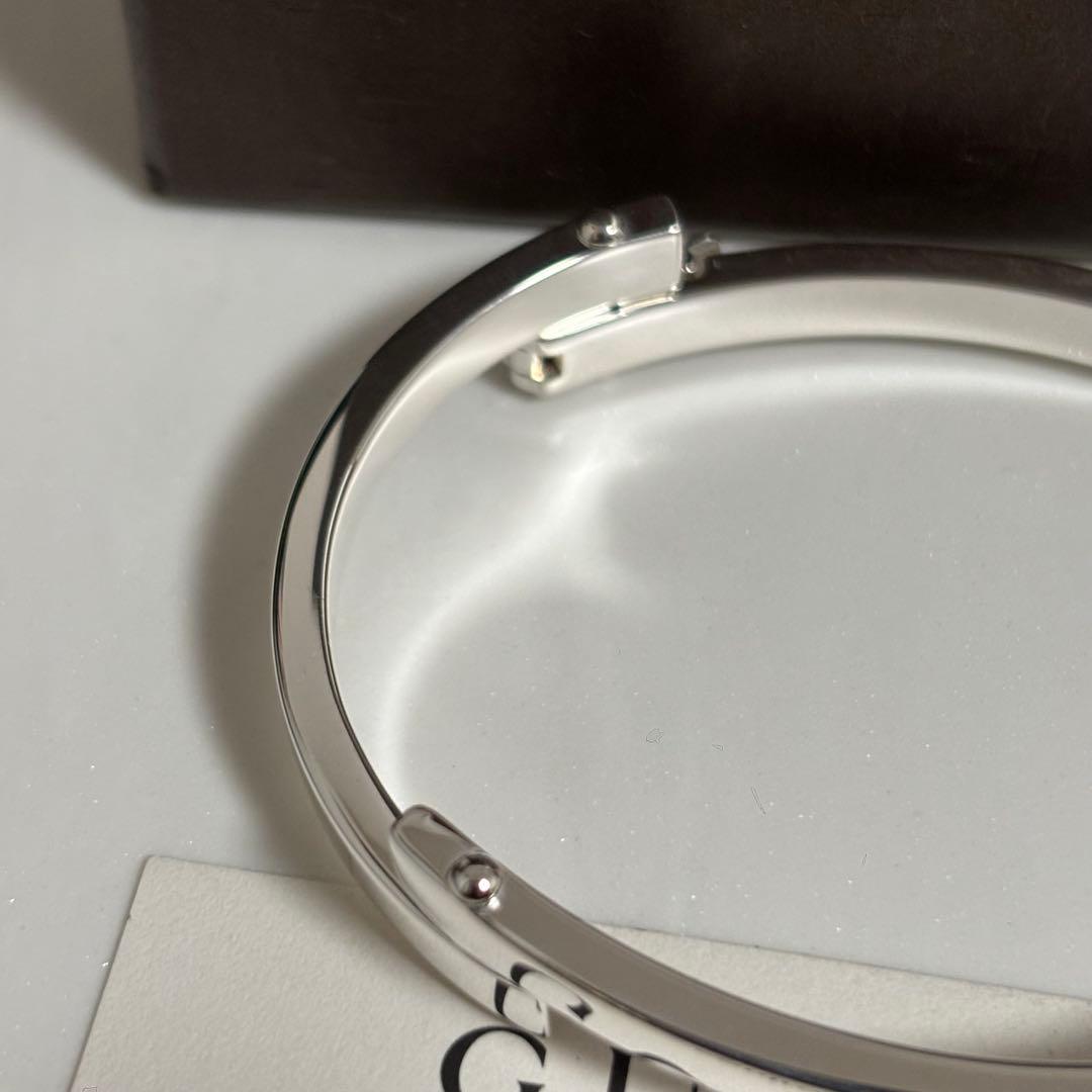 GUCCI 新品同様品【AAA 西島隆弘 着用】ブレスレット バングル　付属品