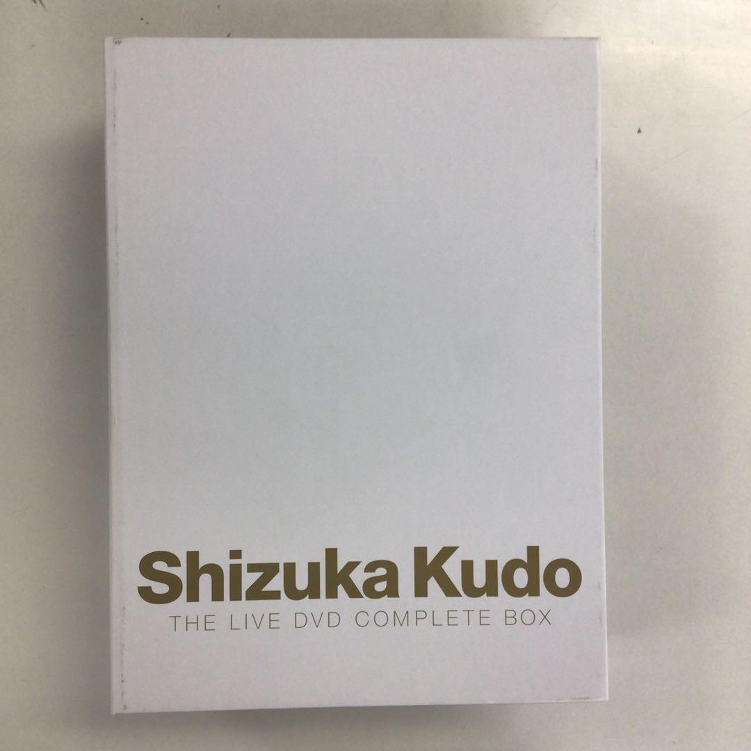 工藤静香 THE LIVE DVD COMPLETE BOX【動作確認済み】