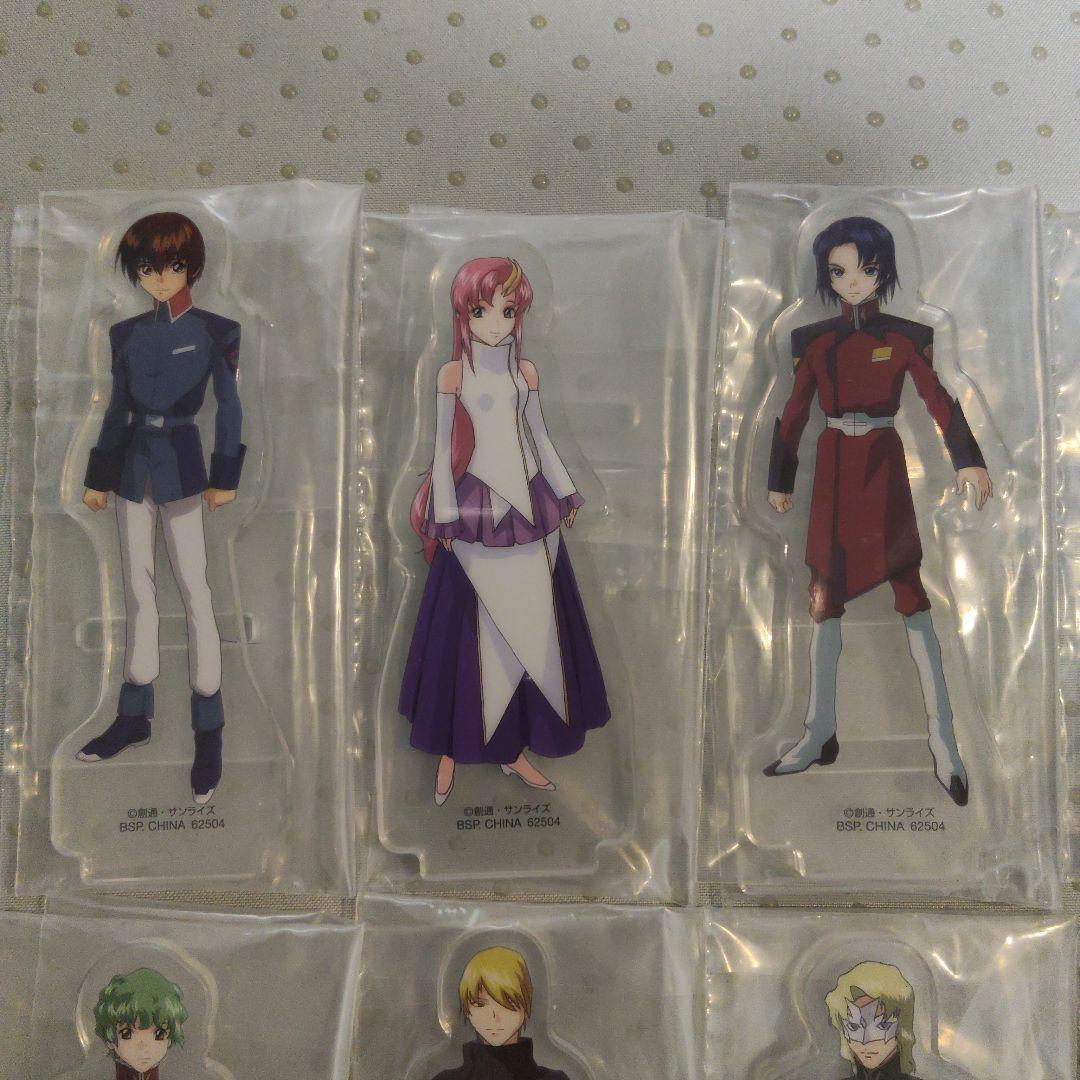 全18種セット アクリルスタンド 「一番くじ 機動戦士ガンダムSEED」 G賞