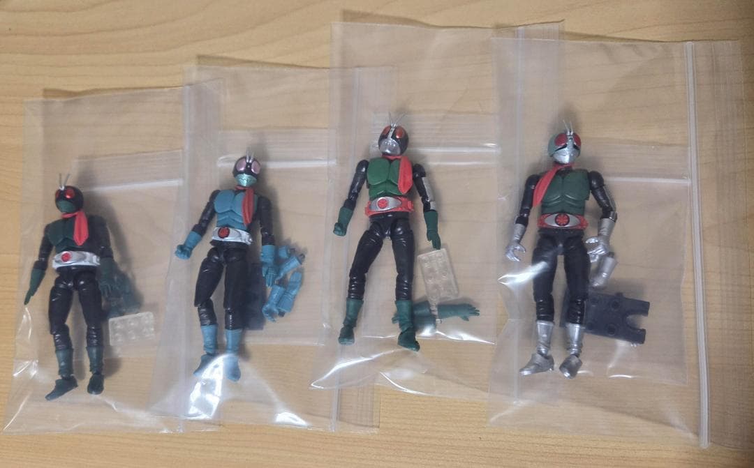 SHODO-X 仮面ライダー 1号 & 2号 & ショッカー「おまけ付き」