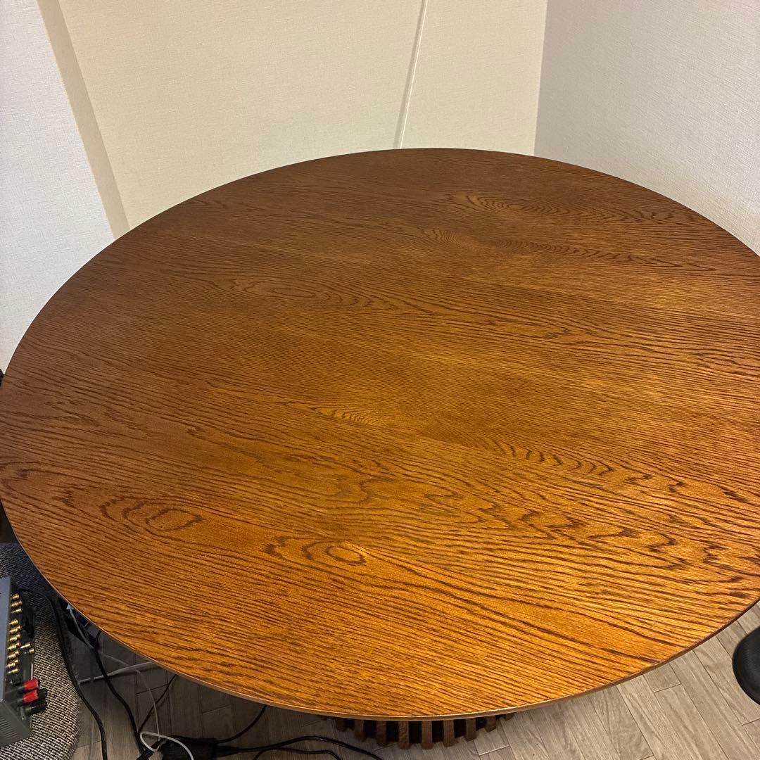 NOCE 木製円形ダイニングテーブル※東京都目黒区　直接お受け取り