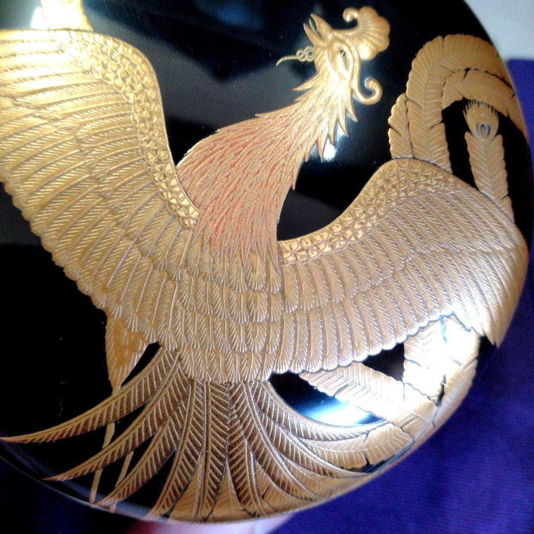 ミック　茶道具　鳳凰蒔絵平棗(今井寛山)鵬雲斎大宗匠在判・御書付　真作保証