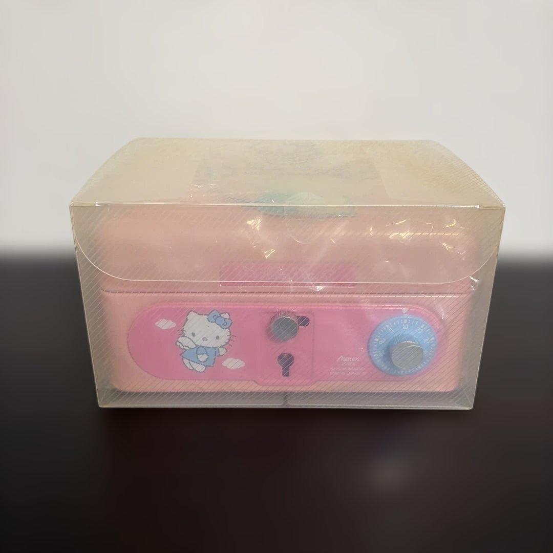 レア　ハローキティ　エンジェル　手提げ金庫　1999年希少品