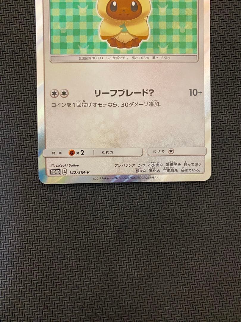 イーブイ ポンチョを着た 142/SM-P