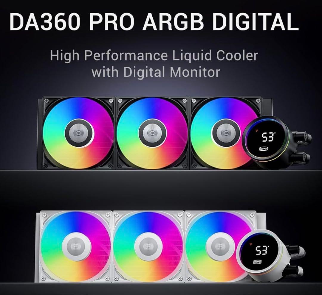 PCCOOLER「CPS DA360 Pro」ブラック