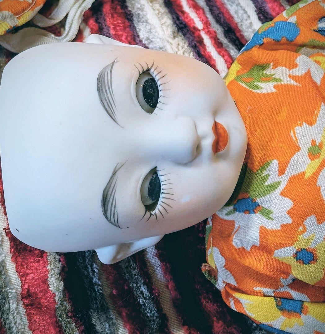 サクラビスク　アンティークビスクドール　大正ロマン　市松人形　文化人形