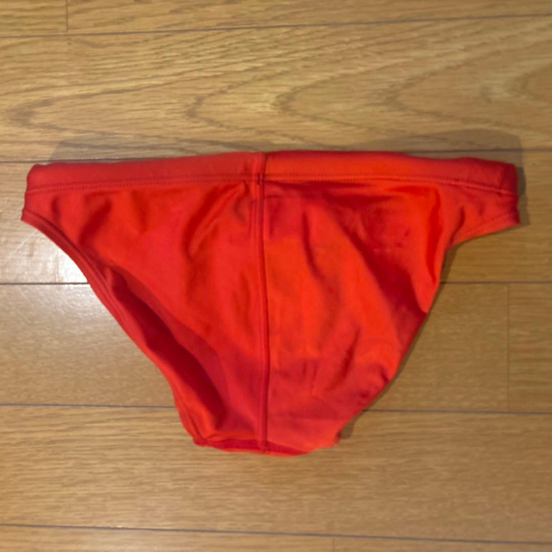 アシックス　競パン　Mサイズ　赤