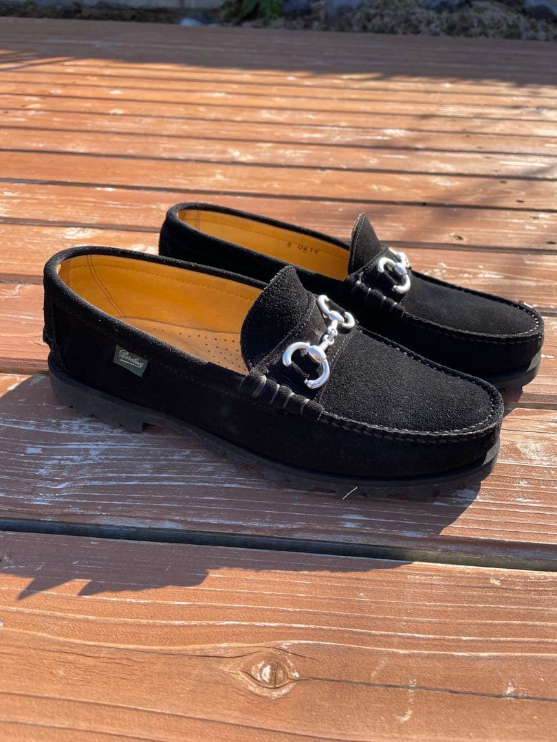 【別注】<Paraboot> スエード ビット ローファー　ユナイテッドアローズ
