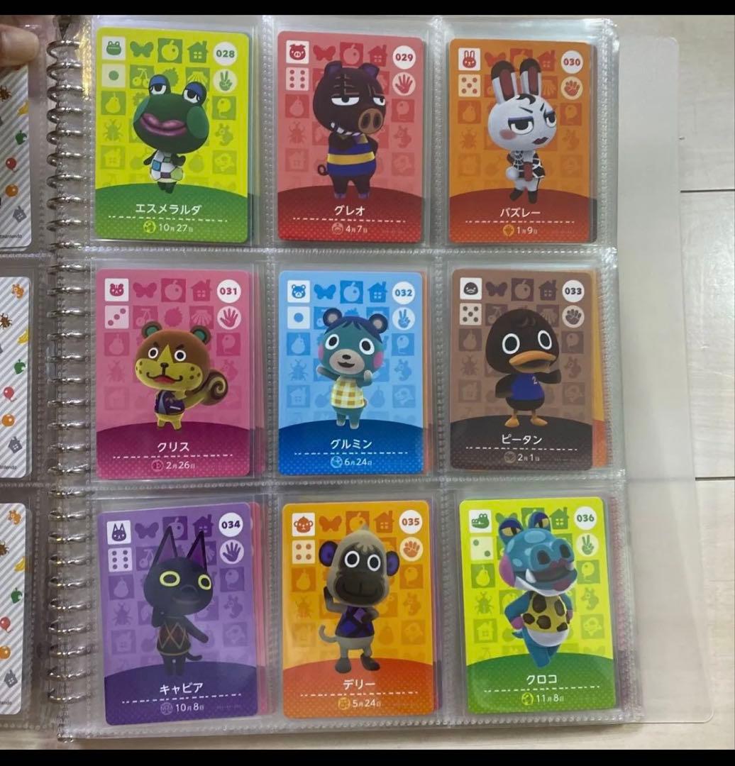 amiibo カード 第1弾 あつ森 どう森 96枚セット ビンタ リリアン