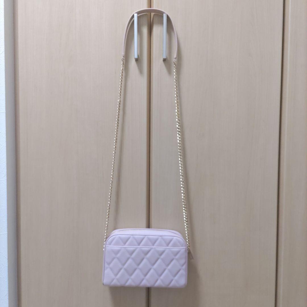 kate spade ピンク キルティングショルダーバッグ