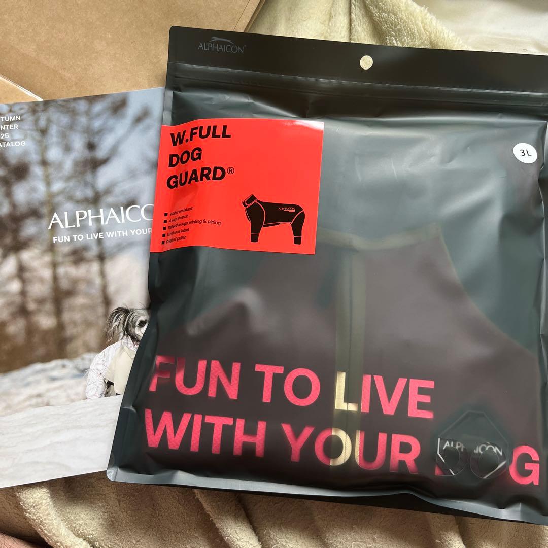 ALPHAICONダブルフルドッグガード 2025年モデル 3Lサイズ