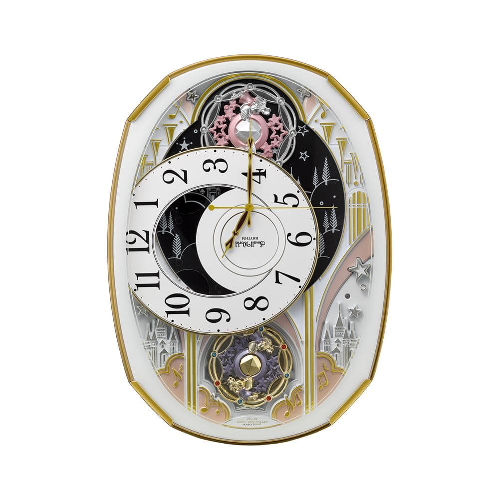 【新品】リズム からくり時計 スモールワールドノエル　4MN551RH03