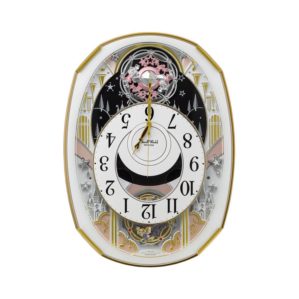 【新品】リズム からくり時計 スモールワールドノエル　4MN551RH03