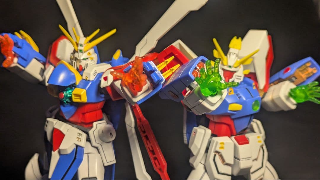 HG 塗装済 ゴッドガンダム シャイニングガンダム ガンプラ Gガンダム