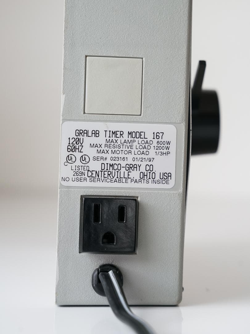 vintage \"GraLab\"model-167 タイマー アンティーク
