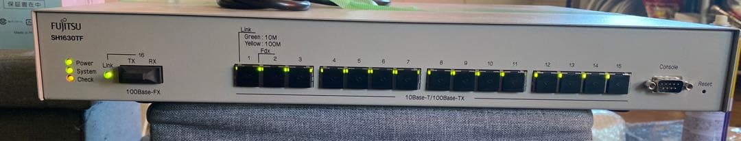 D5M007 富士通SH1630TF スイッチングハブ　動作保証