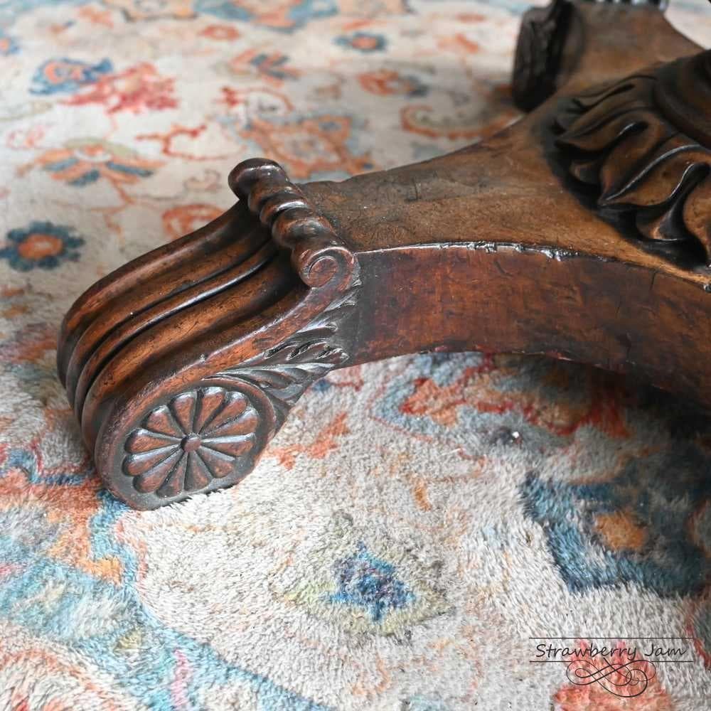 L3705-220 英国アンティーク ゲームテーブル ダイニングテーブル