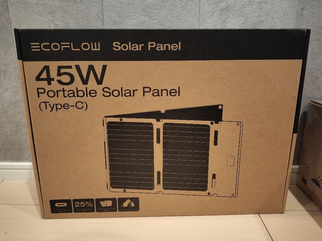 ECOFLOW エコフロー ポータブル電源 3 45Wソーラーパネル