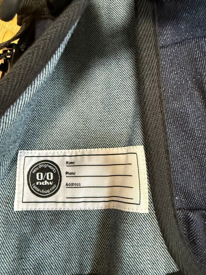 neru design works ネルベスト デニム　子供