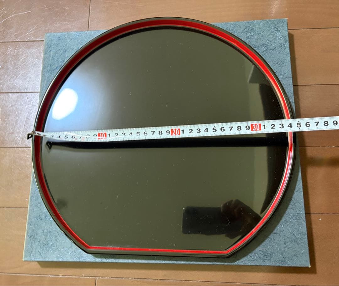 越前塗 半月 会席膳 五客組 裏黒