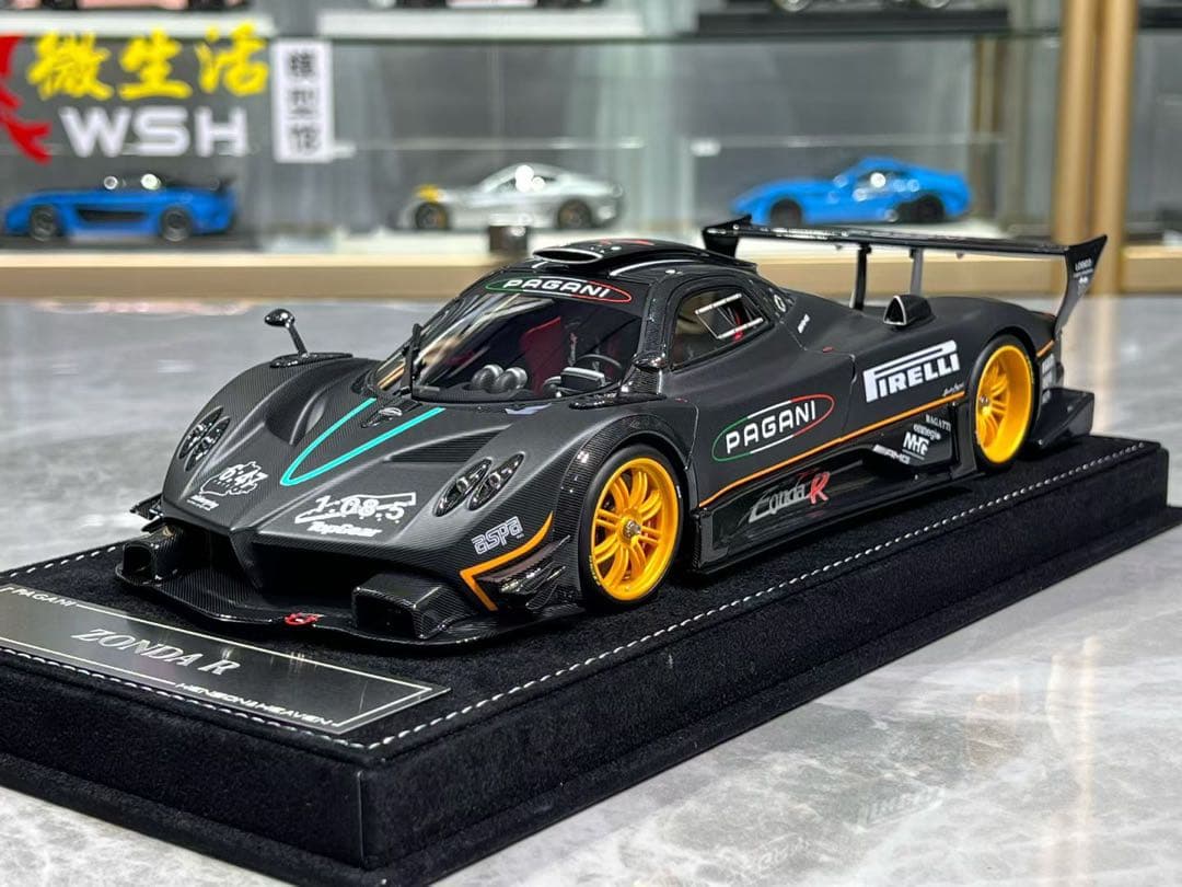 新発売 入手困難 HH モデル 1/18 パガーニ Zonda R ミニカー