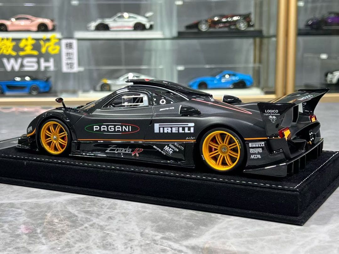 新発売 入手困難 HH モデル 1/18 パガーニ Zonda R ミニカー