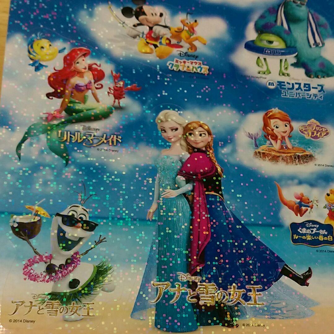 「アナと雪の女王」Disney ホログラムシール【新品未使用(美品)】