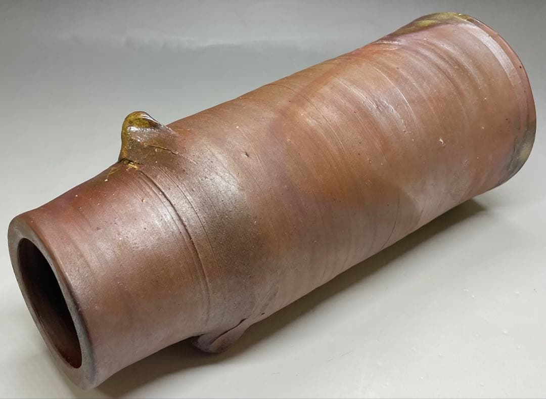 Tarou Yamada　人間国宝　藤原雄　共箱(四方桟盛蓋) 　y90