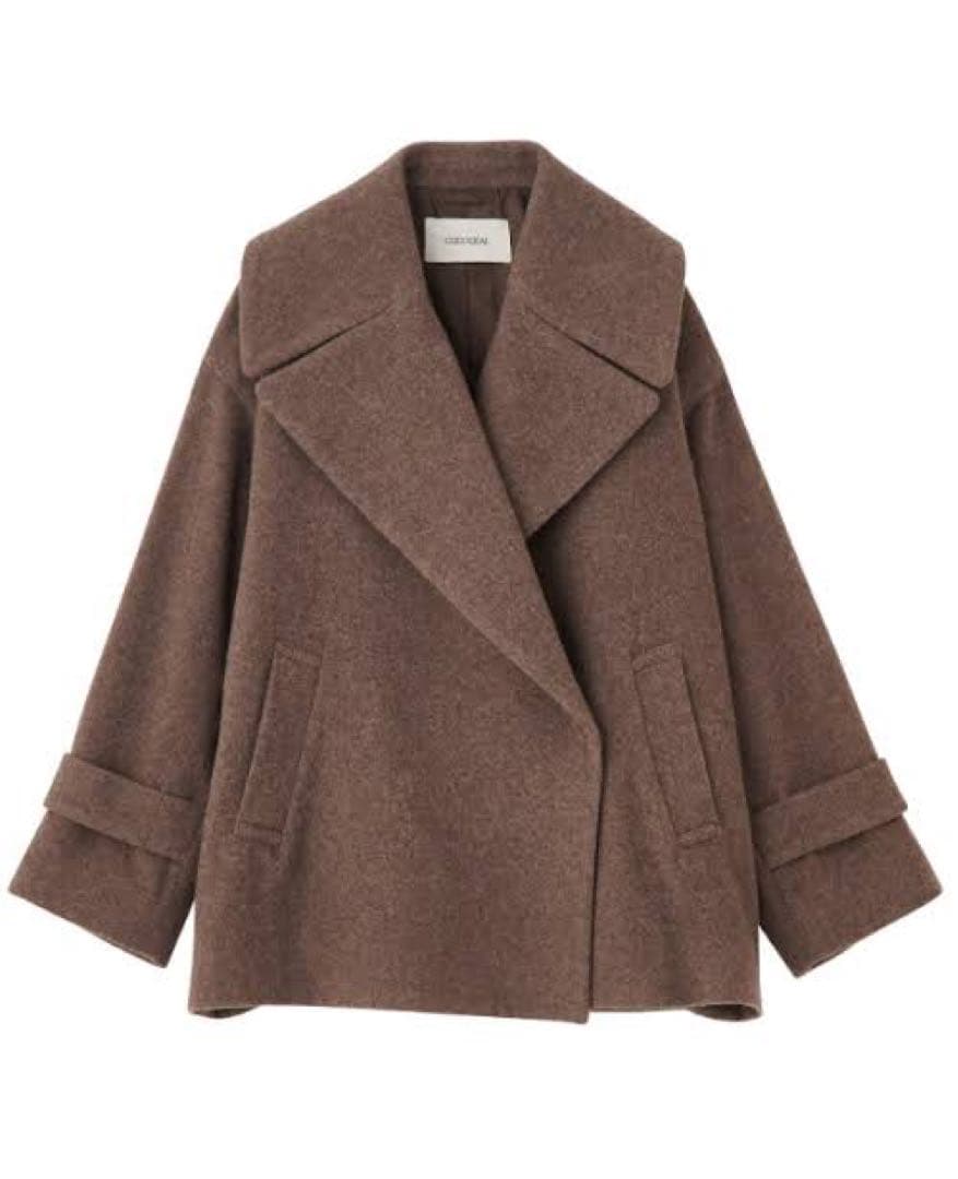 COCO DEAL ショートワイドカラーコート