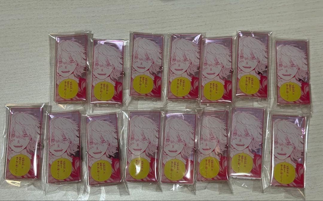 僕のヒーローアカデミア 死柄木弔　名言アクリルバッジコレクション 原画展