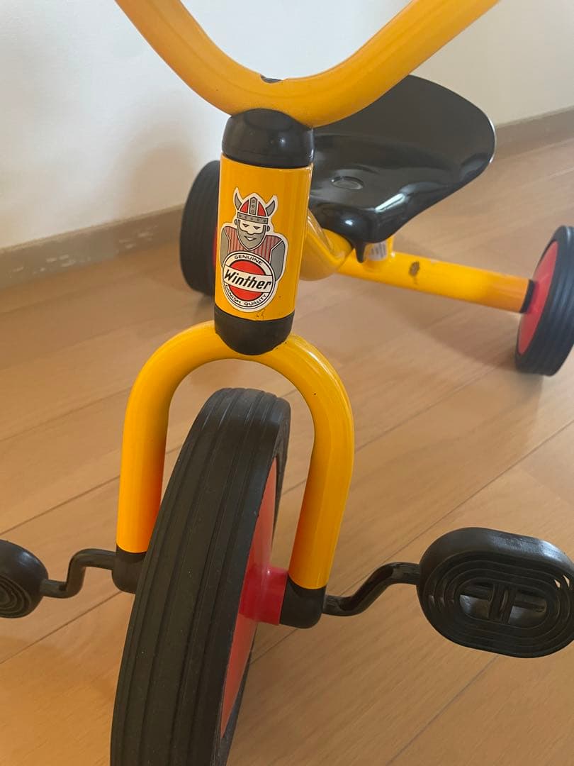 ボーネルンド三輪車　室内使用