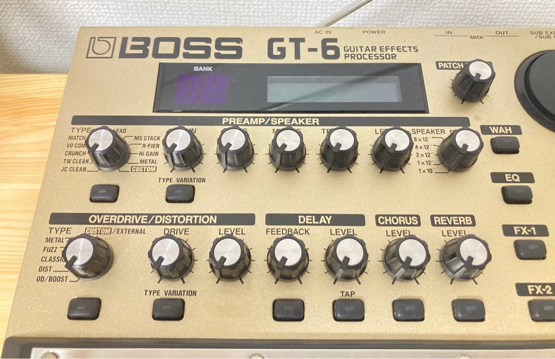 ☆超激レア！！ BOSS ギター マルチエフェクター GT6 ボス エフェクター