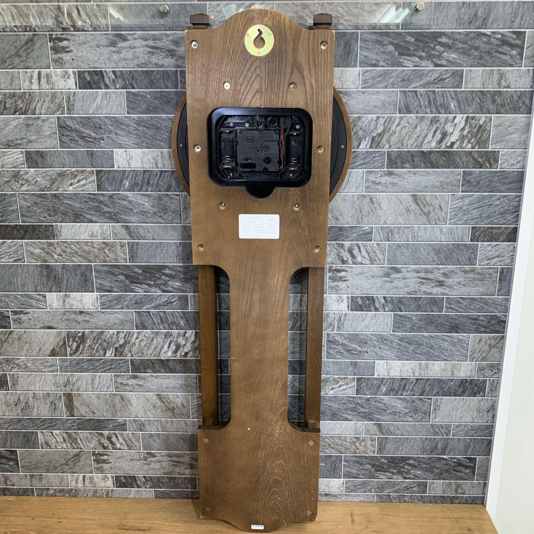 ビンテージ時計　柱時計　SEIKO　木製　大型振り子時計　時報付　PJ501B