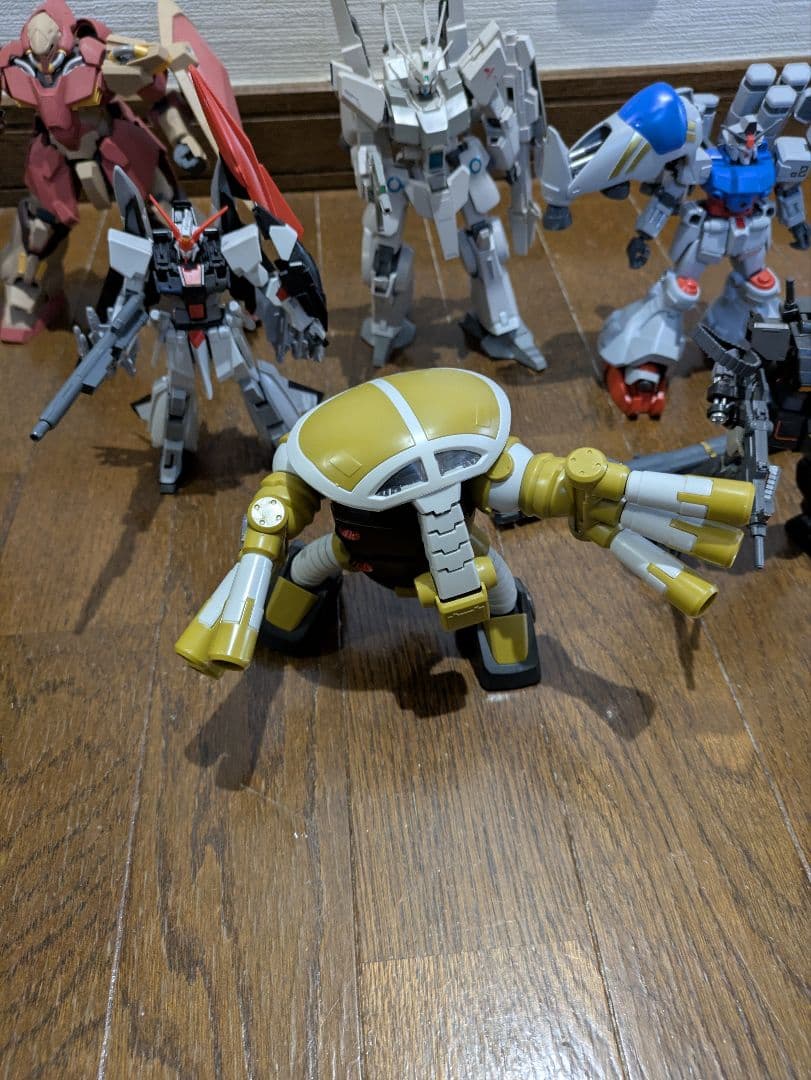 プラモデル ガンダム　ガンプラ　HG 他　ジャンク　武器　完成品　まとめ売り