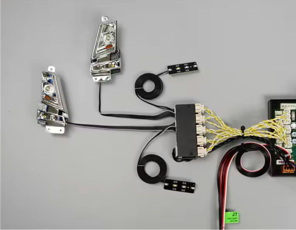 タミヤ スカニア 770S用MFC対応LED シミュレーションヘッドライト