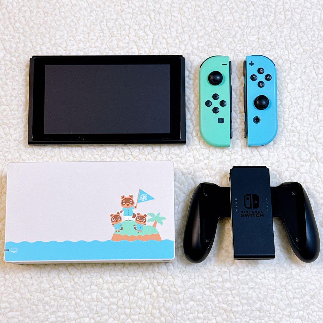 Nintendo Switch あつまれ どうぶつの森 本体セット SDカード他