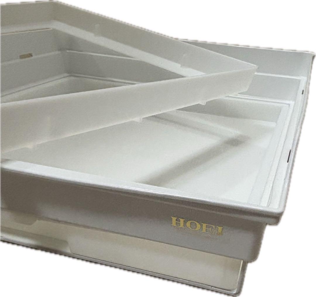 【桜ママ】HOEI465鳥かご底引き出し水漏れ防止枠シャッター無し付き2個