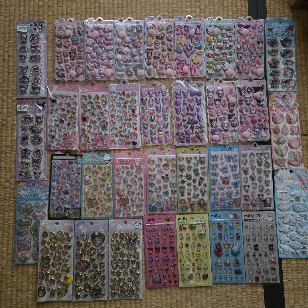 キャラクターシール・ステッカーセット多数　ボンボンドロップシール