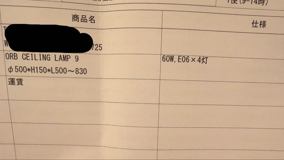 IDEE ORB CEILING LAMP 9 シーリングライト