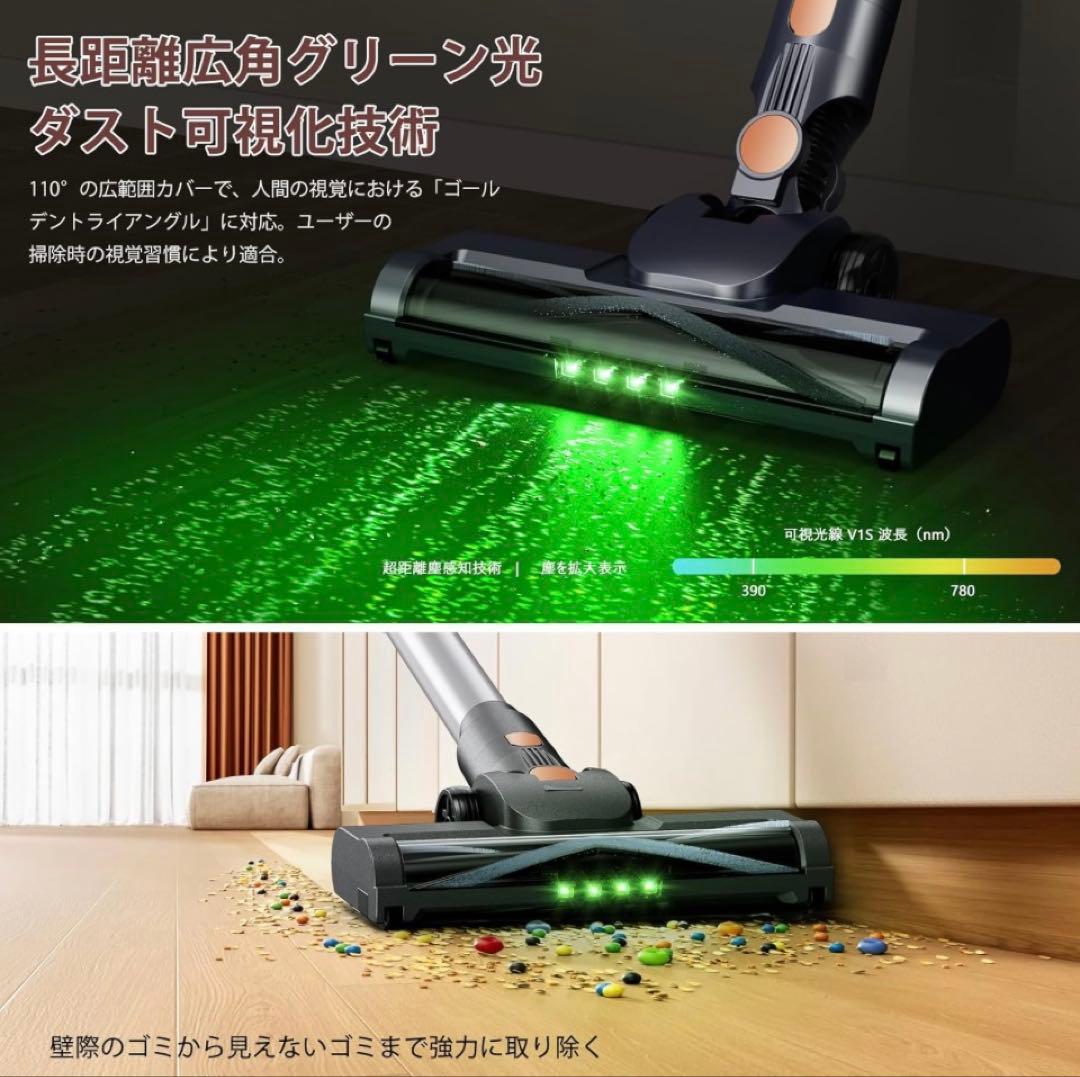 2026年 掃除機 コードレス 真の超強力吸引 最軽量 ハンディー クリーナー