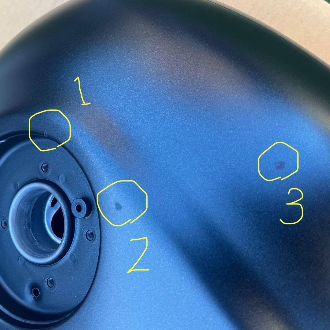 カワサキ　新型エリミネーターマットブラック　タンク・パッド付