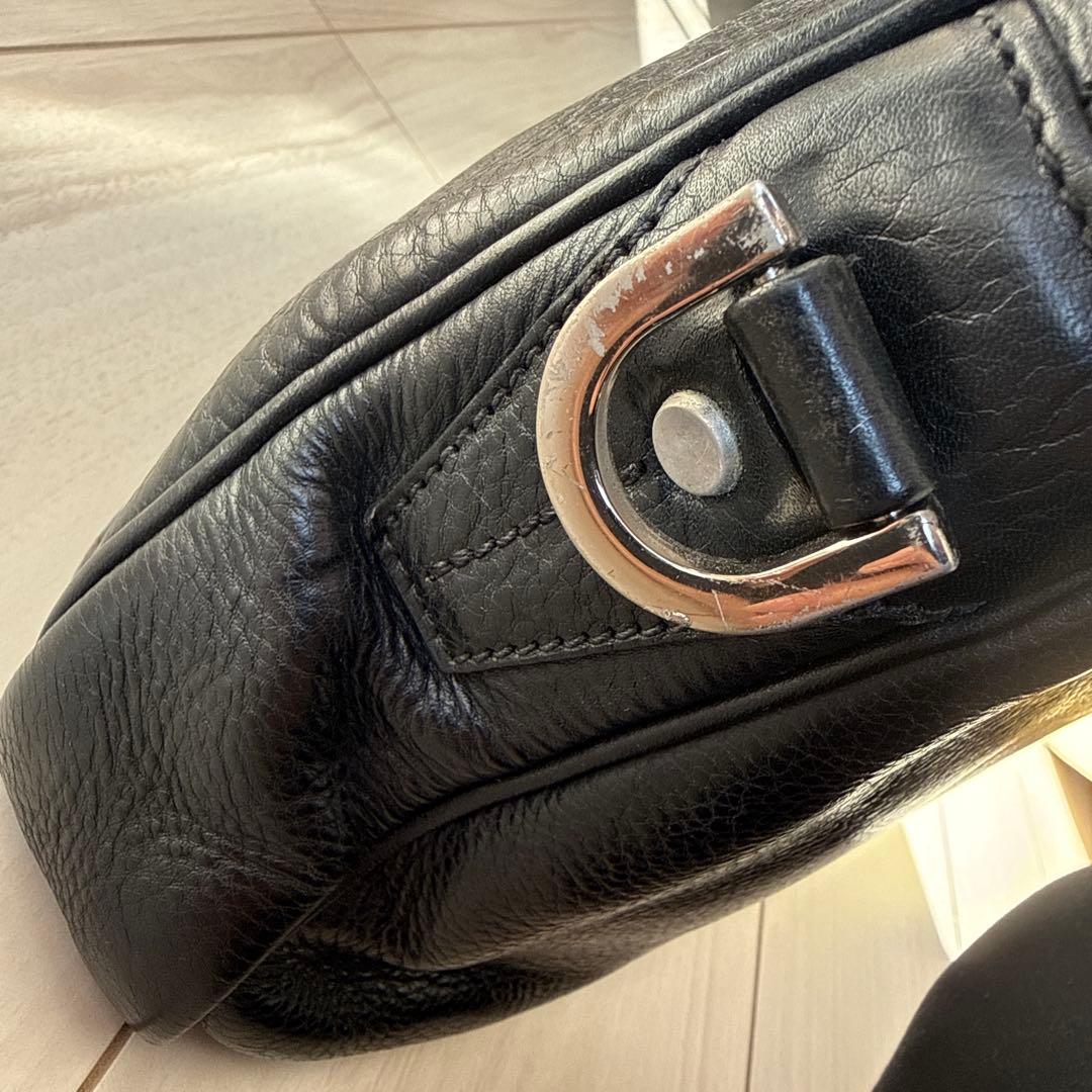 万双　シモーネBOXシングル天ファスナー　ブラック　※エイジングクリーム付き