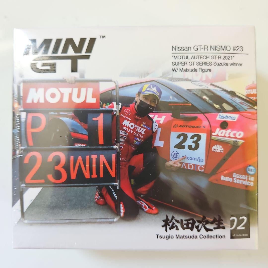 MINI-GT GT-R Nismo GT500 SUPER GT 松田 GTR