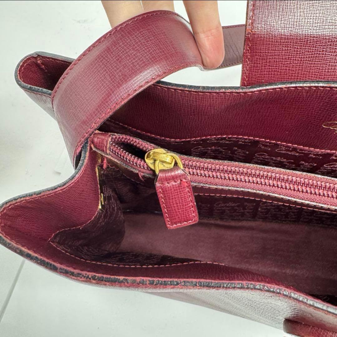 ✨美品✨Cartier カルティエ　マストライン　ショルダーバッグ　ターンロック