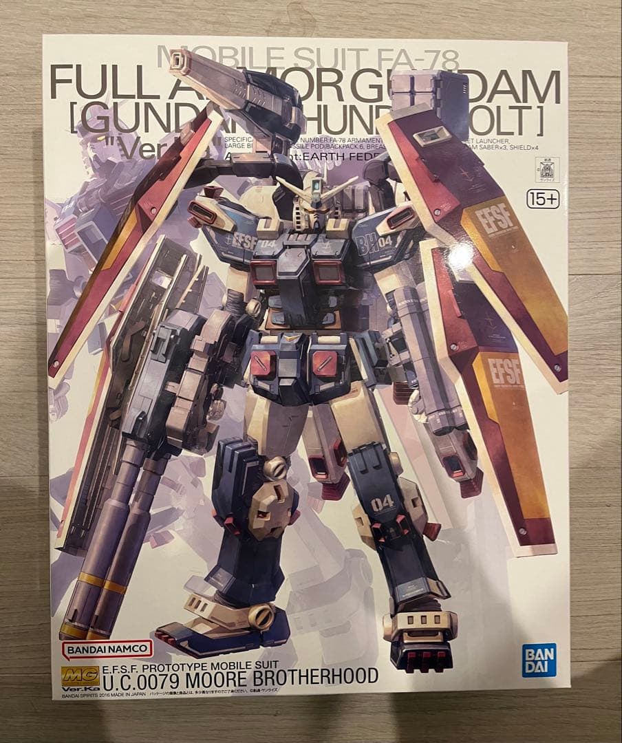 MG フルアーマーガンダム Ver.Ka（GUNDAM THUNDERBOLT）