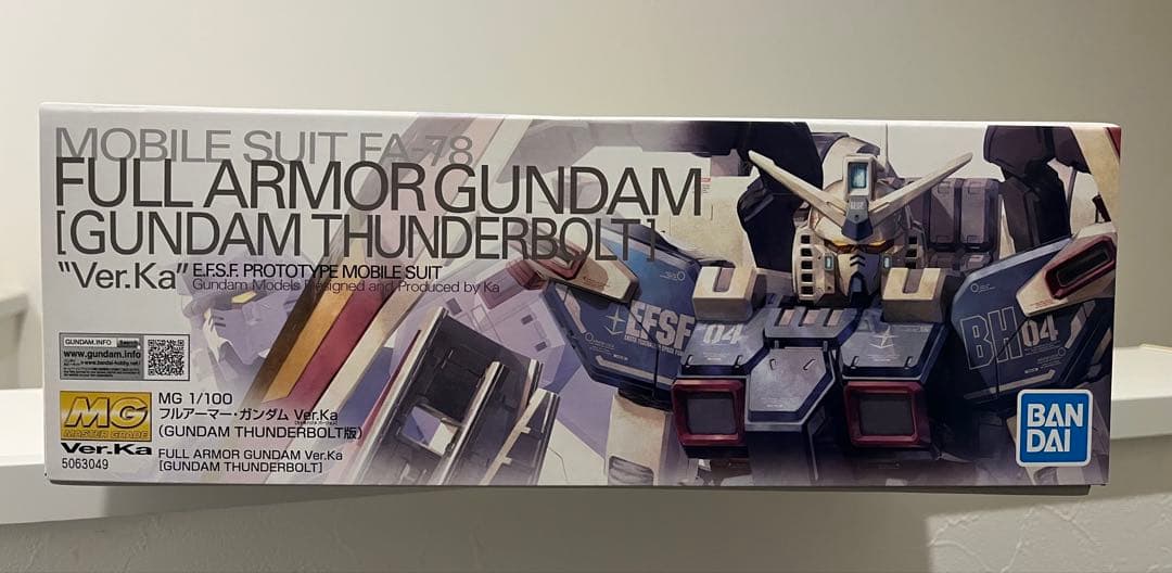 MG フルアーマーガンダム Ver.Ka（GUNDAM THUNDERBOLT）