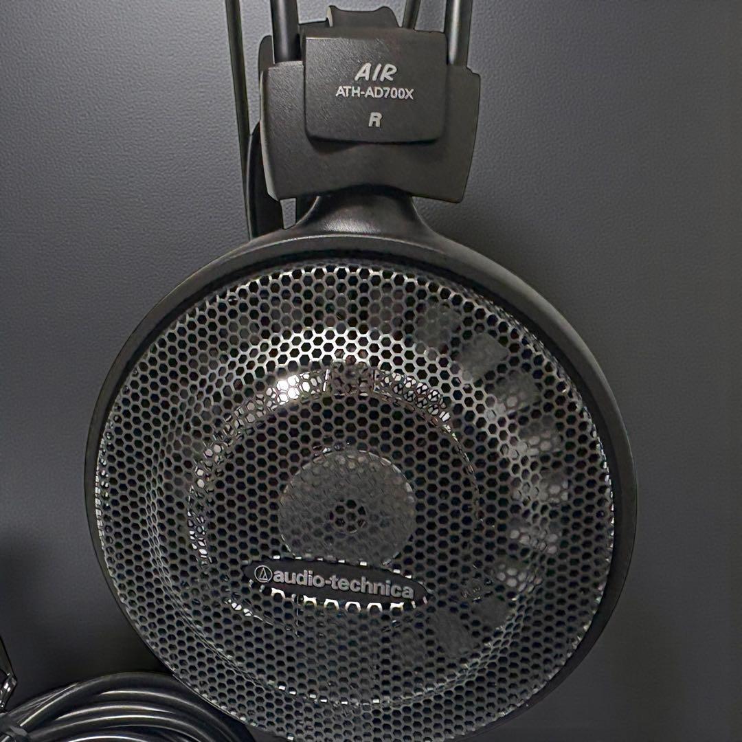 audio-technica ATH-AD700X ブラック 有線ヘッドホン