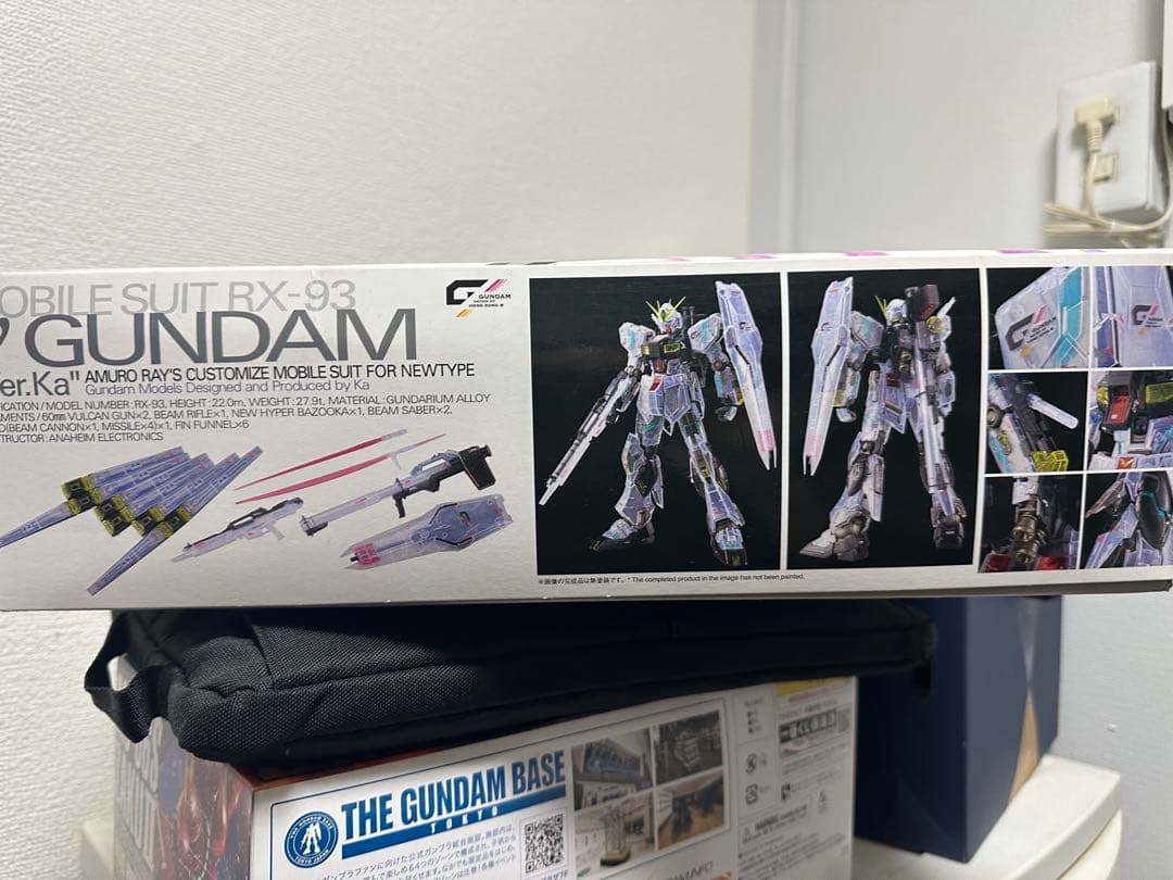 香港限定　MG νガンダム Ver.Ka クリア　1/100