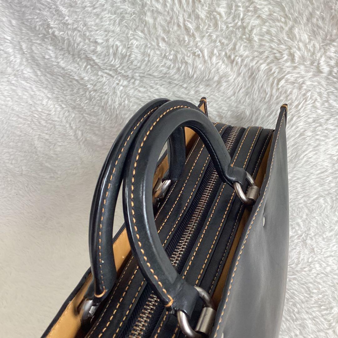 コーチ ローグ ビジネスバッグ グラブタンレザー