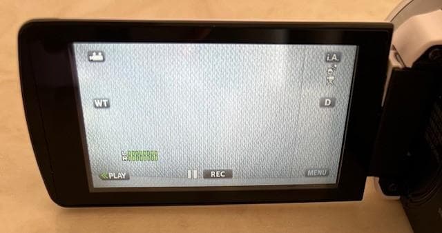 JVC Everio ハイビジョン ビデオカメラ GZ-HM199-W